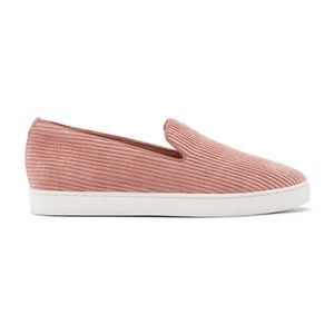 NIB Birdies The Swift Carnation Corduroy Slip-on Sneakers, size 8.5